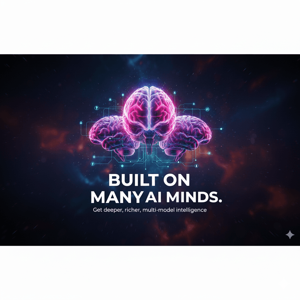 Built on many AI minds